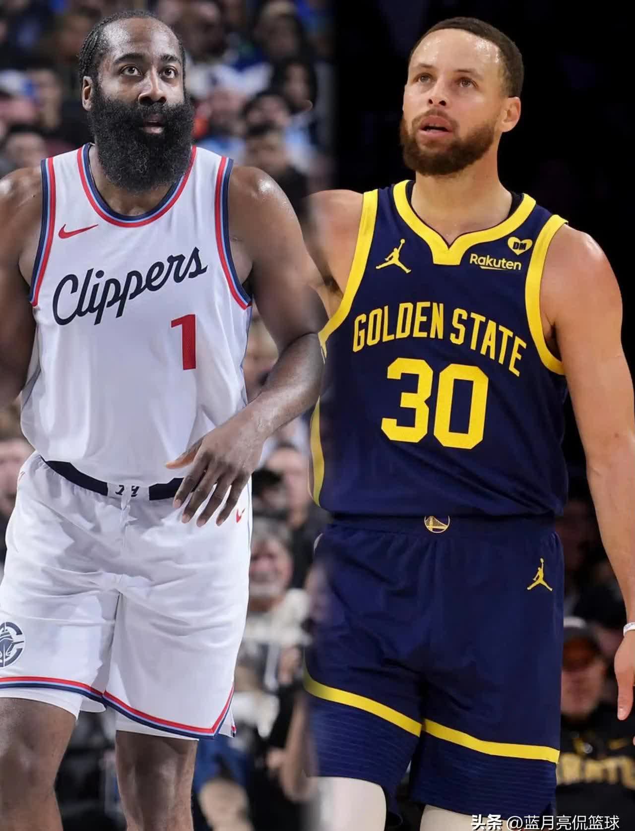 勇士惨败爵士，哈登投篮命中率低