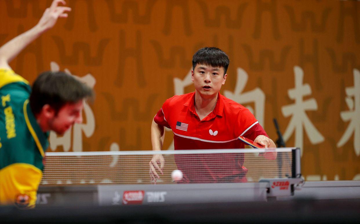 法国队完胜中国队,张本智和高光表现 法国队完胜中国队,张本智和高光表现